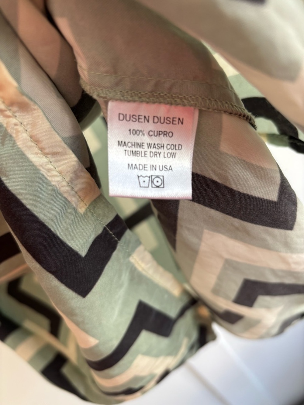 Dusen Dusen geometric print shift dress - Picture 5 of 5